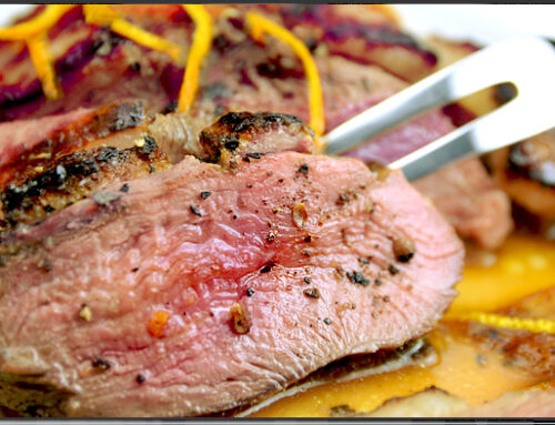 Entenbrust á l’orange vom Grill