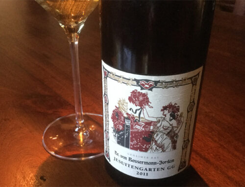Heute im Glas: Bassermann Jordan Jesuitengarten