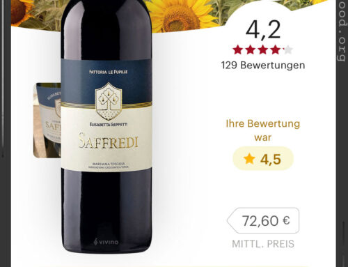 Heute im Glas: Saffredi –  Fattoria le Pupille
