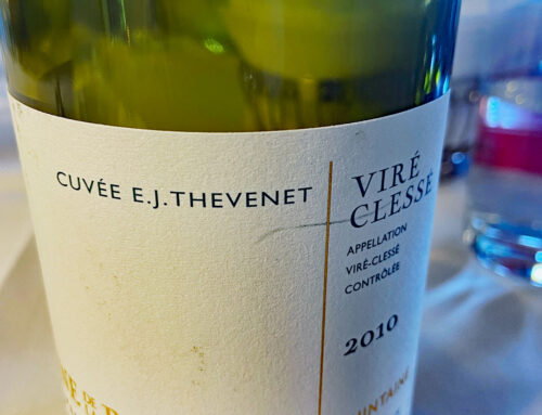 Heute im Glas: Viré-Clessé  2010, Cuvée E.J. Thevenet