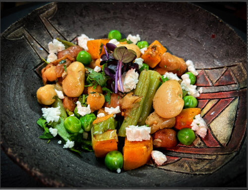 Gebratene Bohnen mit Feta